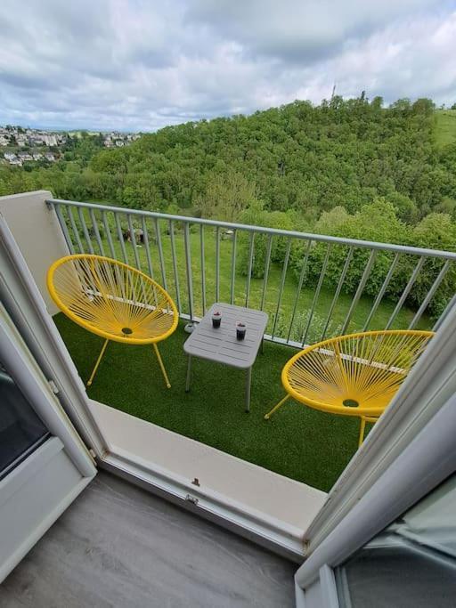 Agreable T2 Classe 3 Etoiles, Refait A Neuf, Dans Quartier Calme 罗德兹 外观 照片